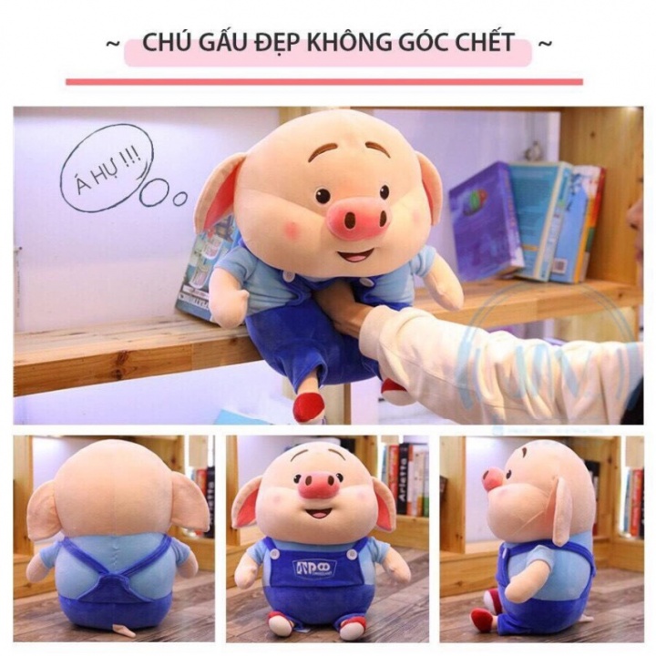 Thú nhồi bông Heo TikTok kute cỡ 30 4